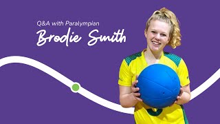 Q&A with Goalball Paralympian Brodie Smith