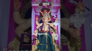 Sutar Galli Raja 2015 to 2024 #Ganpati #Bappa# morya#short# video#💖💖💖