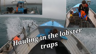 Rough Sea Uk Lobster Hunting Solo In The Channel Islands