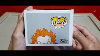 HAPPY HALOWEEN! FUNKO POP PENNYWISE WITH SPIDER LEGS 542 GITD EXCLUSIVE SOLD!