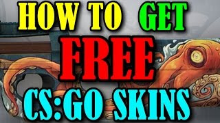 HOW TO GET FREE CS:GO SKINS STICKERS & KEYS ON YOUTUBE