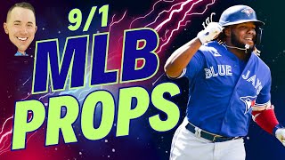 MLB PRIZEPICKS TODAY 9/1 | MLB PRIZE PICKS TODAY | MLB PLAYER PROPS | MLB BEST BETS