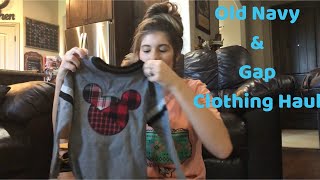 Old Navy & Gap Haul| Toddler Clothing Haul| Vlogtober Day 24