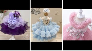 baby girls fancy frock design#net frock design for girls#