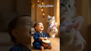 فيديو مضحك للأطفال #قطط #cute #reels #funny #قطتي #cutebaby #كيوت #comedy #cat #قطط #fyp #shorts