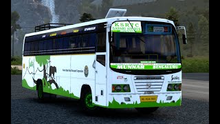 K.S.R.T.C KERALA SABARI AIR BUS ETS2 GAMEPLAY VIDEO