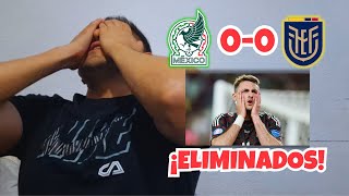 NUESTRA TRISTE REALIDAD | Reacciones México 0-0 Ecuador | Copa América 2024