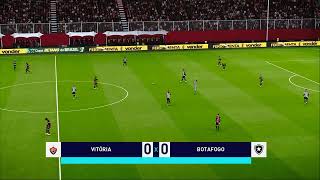 PES 2021 - VITÓRIA X BOTAFOGO - Simulação Copa do Brasil 2024