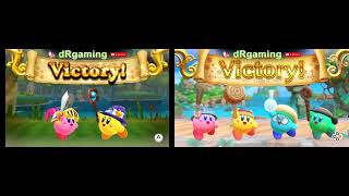 Team Kirby Clash vs Super Kirby Clash Comparison