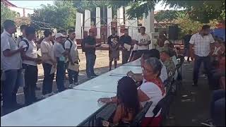 sorteo del Servicio Militar Nacional en la explanada municipal de PInotepa Nacional Oaxaca