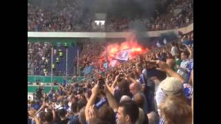 Pyro - Schalke in Duisburg (MSV Duisburg vs. FC Schalke 04 | DFB-Pokal)