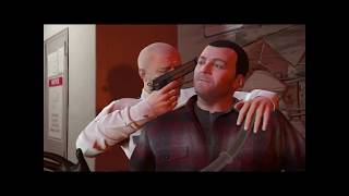 Gta 5 1st Mission (THE BANK ROBBERY) Full Hd Gameplay