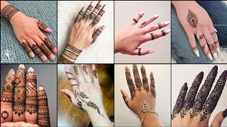 Simple and beautiful henna designs