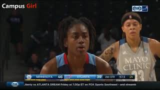 Minnesota Lynx vs Atlanta Dream Full Highlights 2017 WNBA (Aug 8)