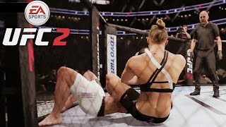 Ronda Rousey -Vs- Germaine de Randamie ☆EA SPORTS™ UFC® 2☆