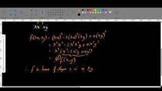 Homogeneous Functions