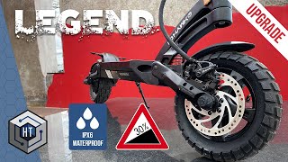 IO HAWK Legend E-Scooter | HÄRTE-TEST | Bester Elektroroller?! (Review 2021)