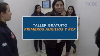 Taller gratuito de RCP y Primeros Auxilios en FICDE