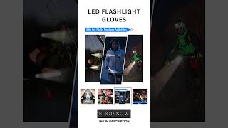 LED Flashlight Gloves, Stocking Stuffers Gifts for Men Dad Him