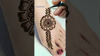 Bridal feet mehndi design | mehndi design | bridal mehndi design #shorts #youtubeshorts #mehndi