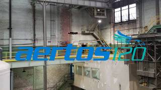 Aertos 120 Drone | Working Power Plant Inspection