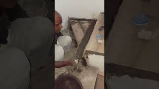 Tiles fitting work skills #shorts #tilework #youtubeshorts #foryou #trending