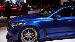 2018 Chicago Autoshow Kia Stinger GT by West Coast Customs