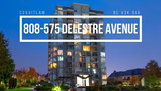 SOLD! 808-575 Delestre Avenue, Coquitlam, BC V3K 0A6