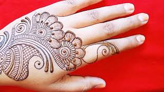 Beautiful 😍 Back Hand Mehndi Design||Easy Mehndi Design||Simple Mehndi||Mehndi Design||Mehndi