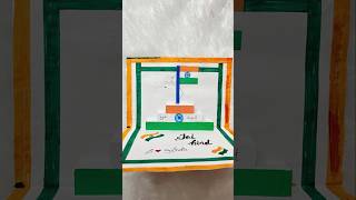 DIY INDEPENDENCE DAY SPECIAL CARD🇮🇳/#craft #independence #diy #15august #like @crafterdebika