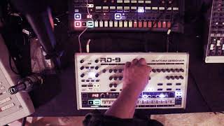 behringer RD-9 Only * First Session * No Talking * Alpha Cats * 140 BPM