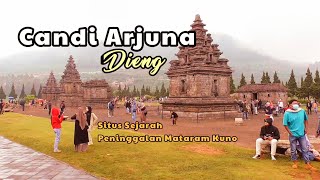 Candi Arjuna Dieng || terusan Wisata Kawah Sikidang || situs sejarah peninggalan mataram kuno