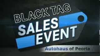 Volkswagen of Peoria Black Tag Sales Event