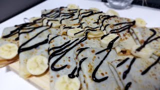 كريب سهل وسريع وناجح💯/crepe facile et rapide