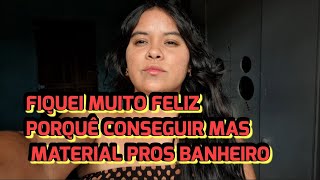 COMPREI MAIS COISAS PRO BANHEIRO