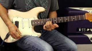 Three Great Jimi Hendrix Guitar Licks - Chappers Kitchen Guitar Education