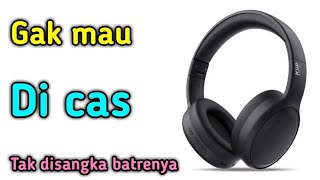 CARA MENGATASI HEADSET SN 81 YANG TIDAK BISA DI CAS #headphone #headset #earphones #earphone