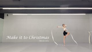 Make it to Christmas _ Alessia Cara Full Ver. [Ribbon Choreography/리듬체조/리본안무/리본코레오/댄스/캐롤]