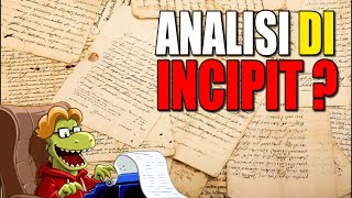 Introduzione alle ANALISI di INCIPIT