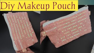 How to Make Makeup Pouch At Home | Diy Makeup Pouch | Makeup Pouch kaise Banaye ✨️ #yourownboutique