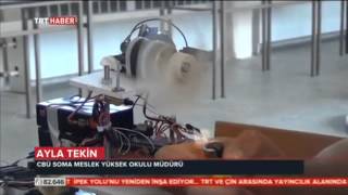 Soma Celal Bayar Öğrencilerin Robotları.. TRT Haber'de..