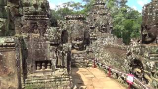 Bayon Smiling Faces in Cambodia