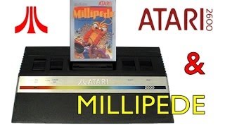 ATARI 2600 & GAMEPLAY MILLIPEDE