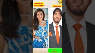 Radhika Merchant Real Life Family Members 💗 Father & Mother Sister And Husband Anant Ambani #shorts