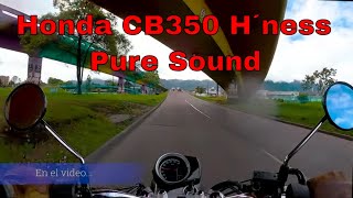 Honda CB350 H´ness Helicopter Sound! 4K