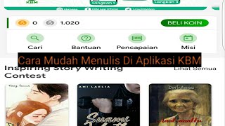 Cara Menulis Di Aplikasi KBM (Menulis Menghasilkan Uang)