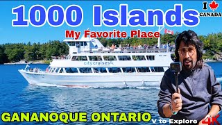 1000 ISLANDS CRUISE- GANANOQUE ,ONTARIO#Travel Vlog#canada#toronto#ontario#1000islands#kingstoncity