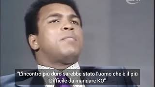 MUHAMMAD ALI: "Rocky Marciano mi avrebbe dato problemi, non si fermava"