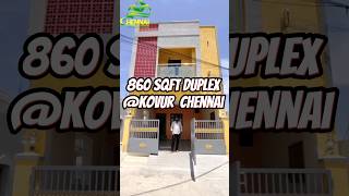 ☎️8220111174 | 92 lakhs 3BHK duplex house For sale in #kovur #chennai #houseforsale #readytomove