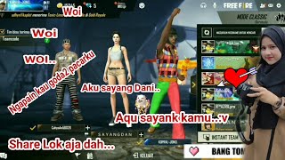 GODAIN CEWE GLOBAL PACAR NYA AUTO MAKI MAKI   GAREN FREE FIRE INDONESIA